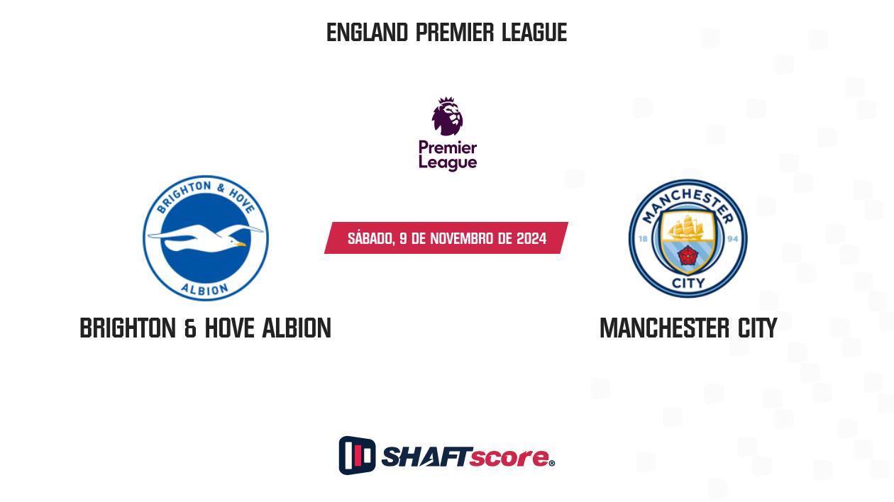 Palpite: Brighton & Hove Albion vs Manchester City