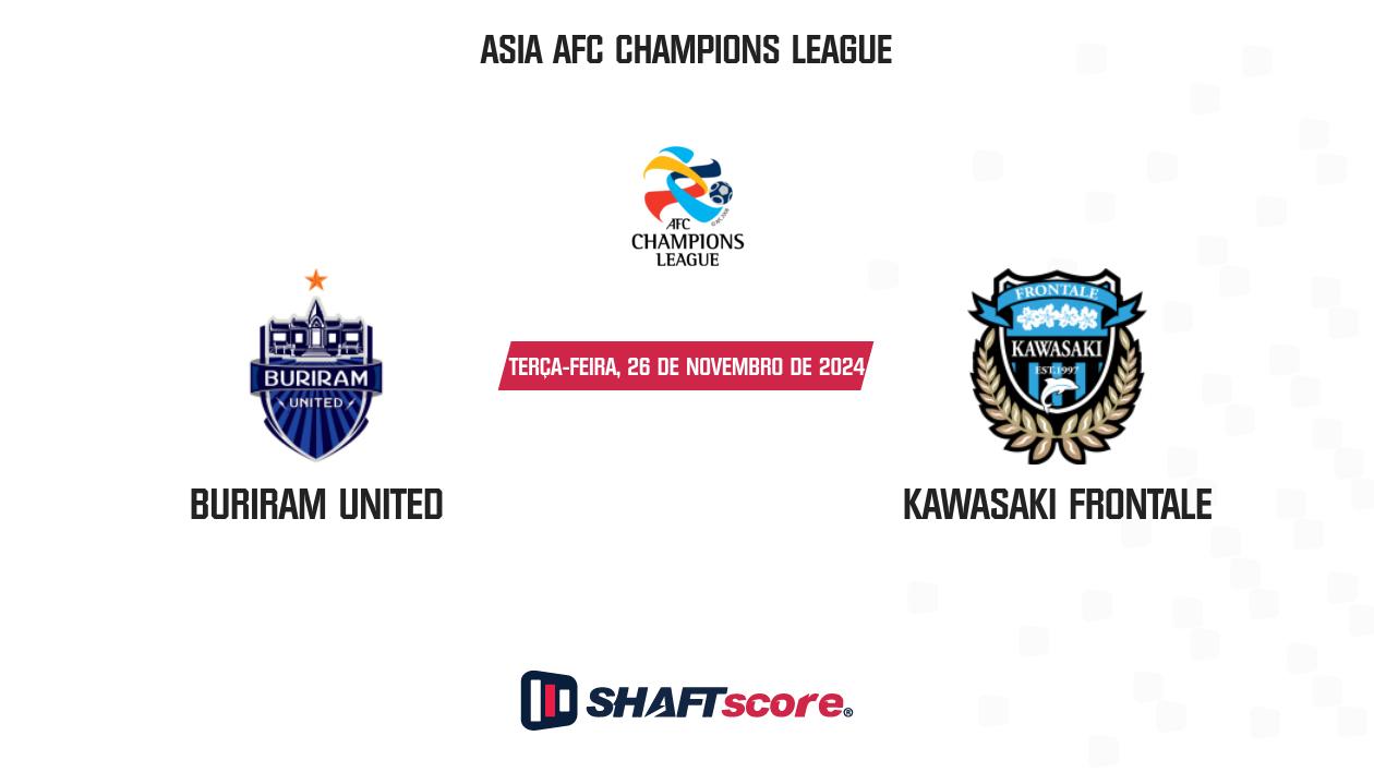 Palpite: Buriram United vs Kawasaki Frontale