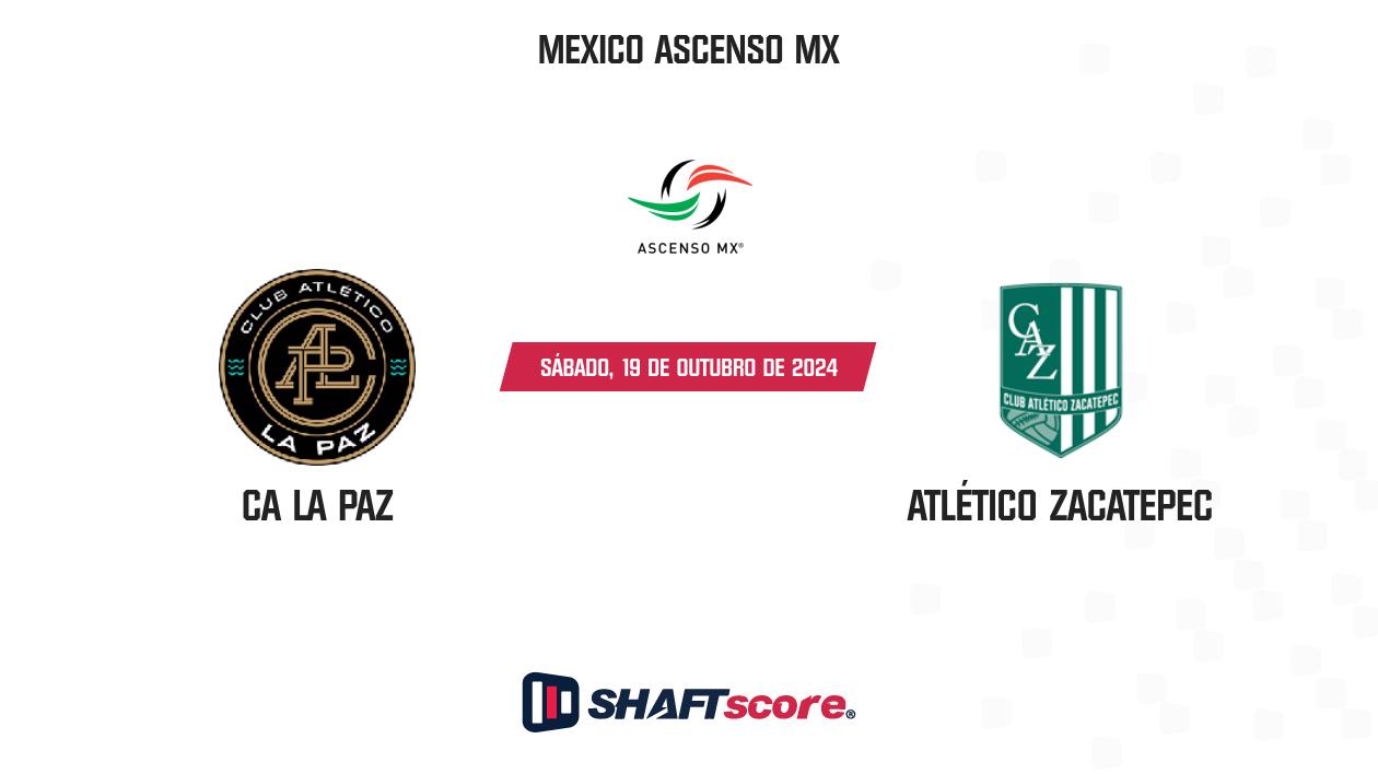 Palpite: CA La Paz vs Atlético Zacatepec