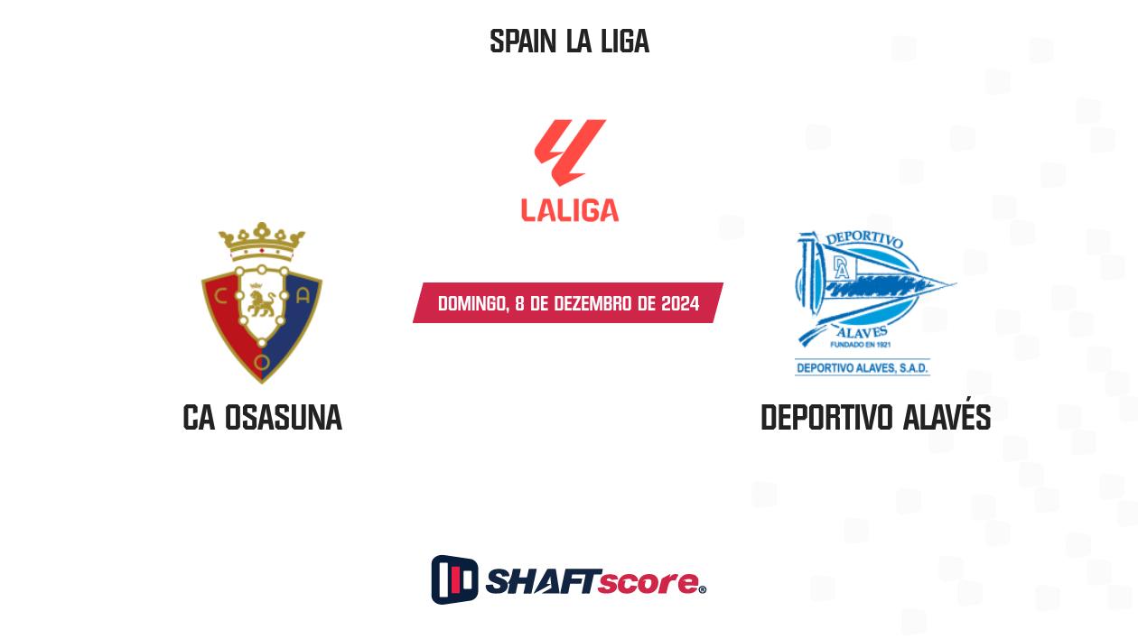 Palpite: CA Osasuna vs Deportivo Alavés