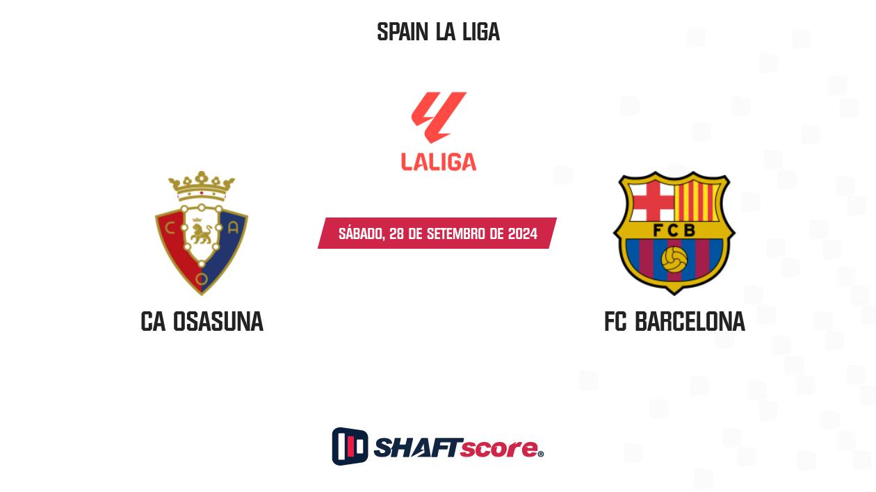 Palpite: CA Osasuna vs FC Barcelona