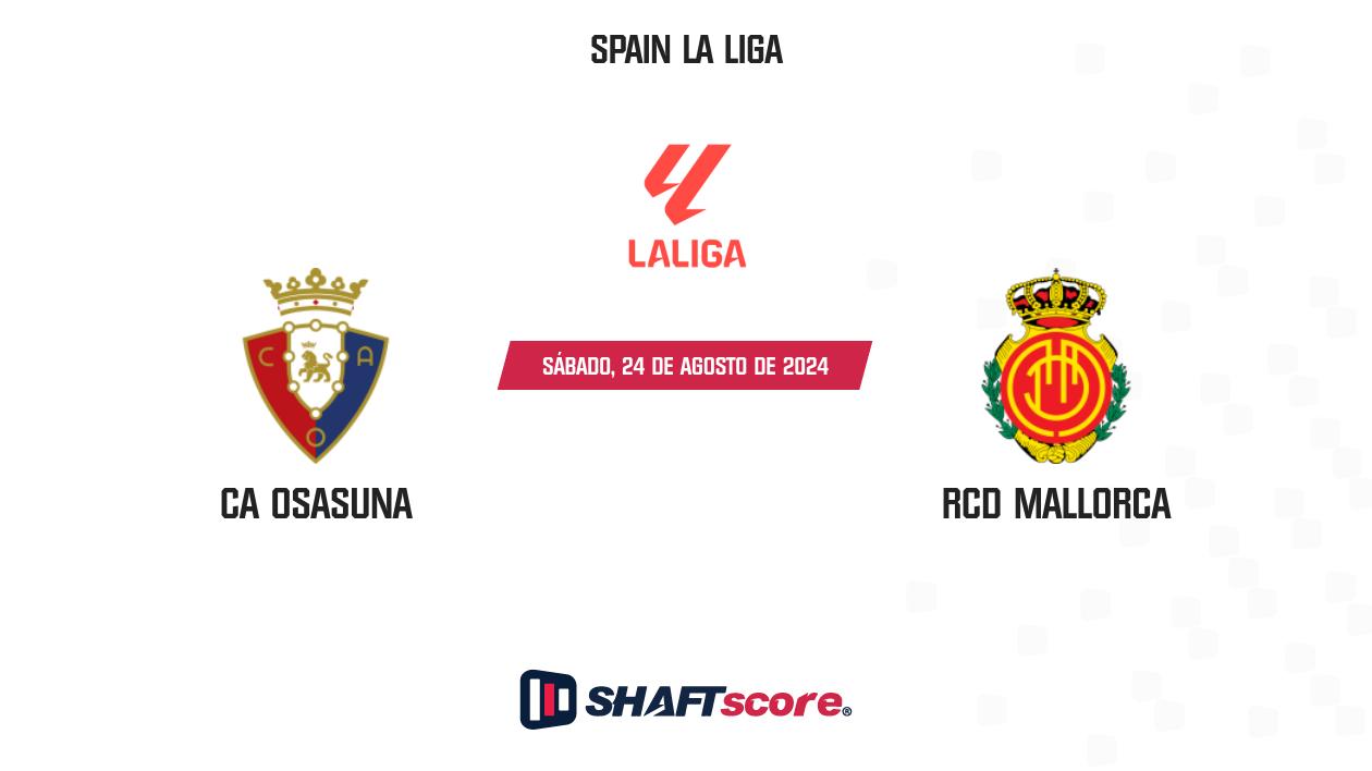 Palpite: CA Osasuna vs RCD Mallorca