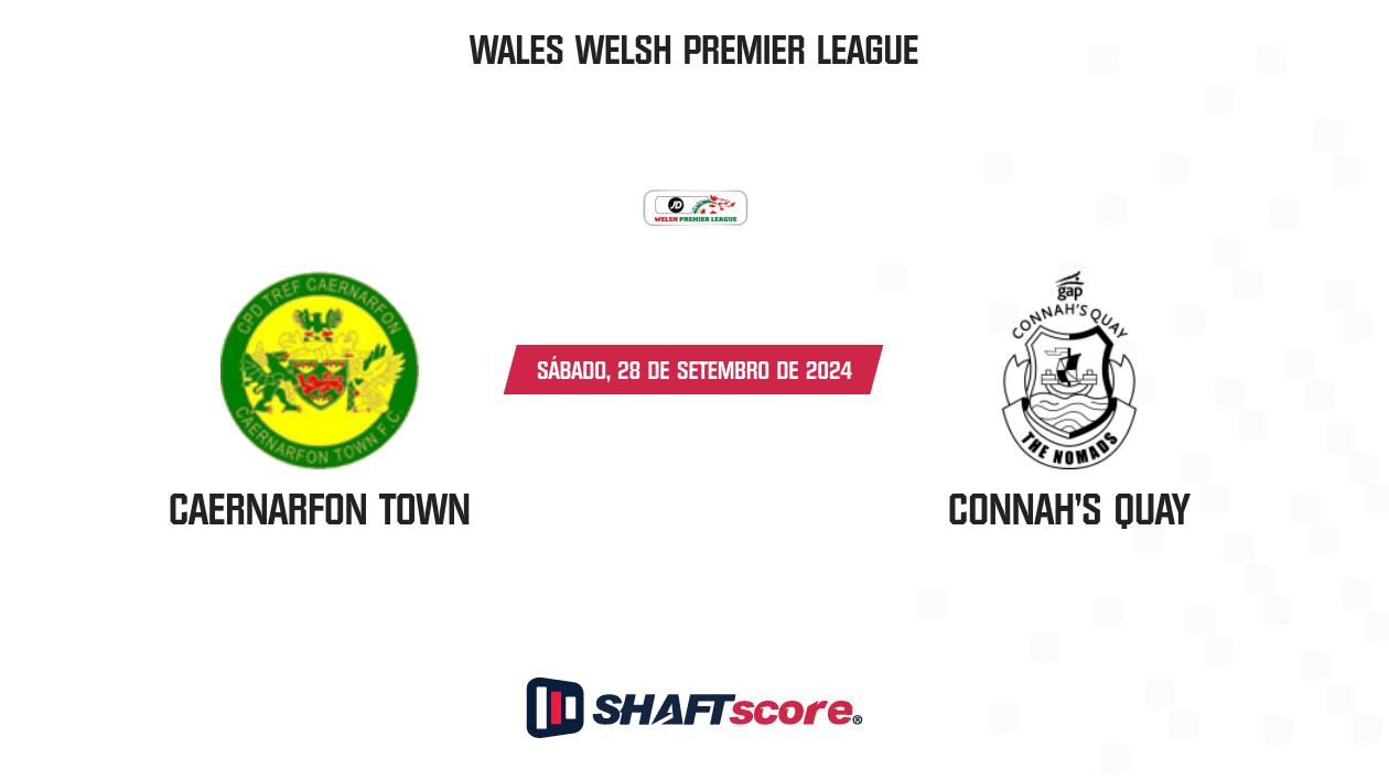 Palpite: Caernarfon Town vs Connah's Quay