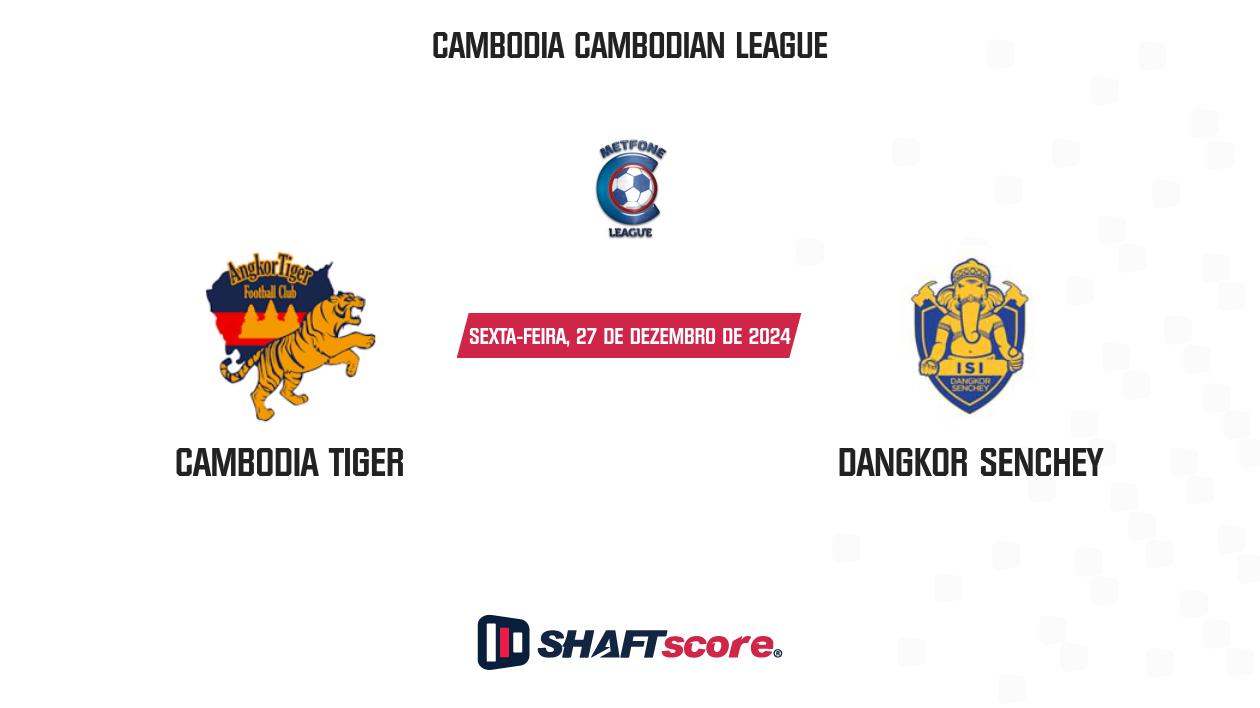 Palpite: Cambodia Tiger vs Dangkor Senchey