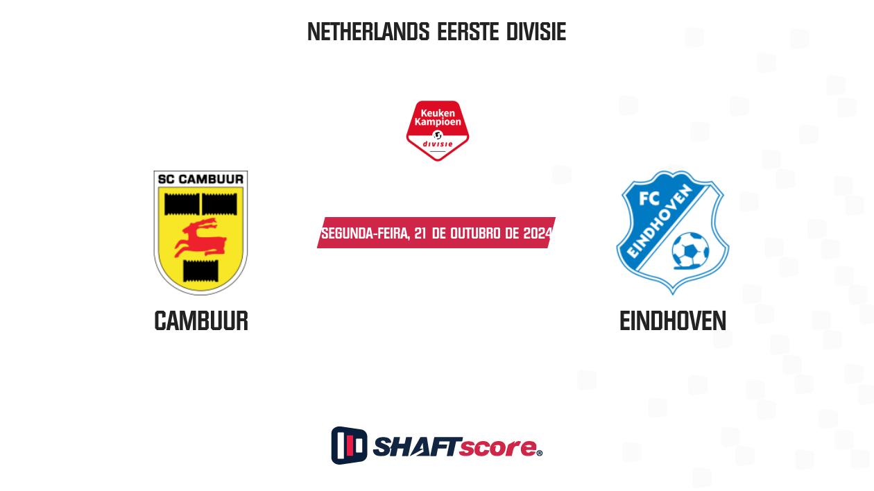 Palpite: Cambuur vs Eindhoven