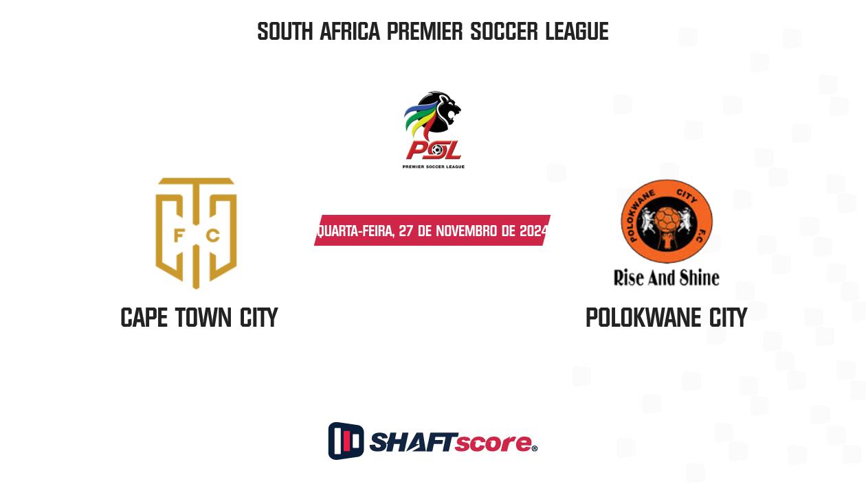 Palpite: Cape Town City vs Polokwane City