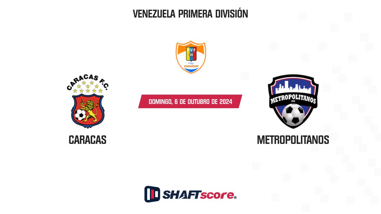 Palpite: Caracas vs Metropolitanos