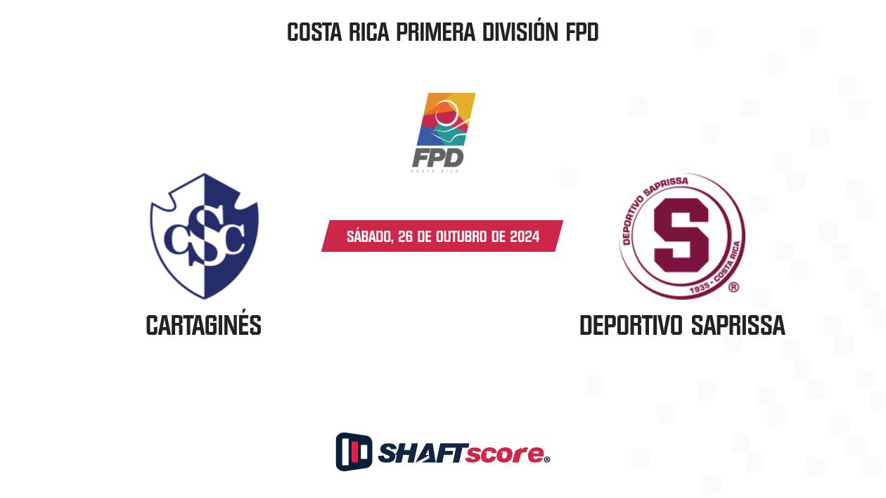 Palpite: Cartaginés vs Deportivo Saprissa