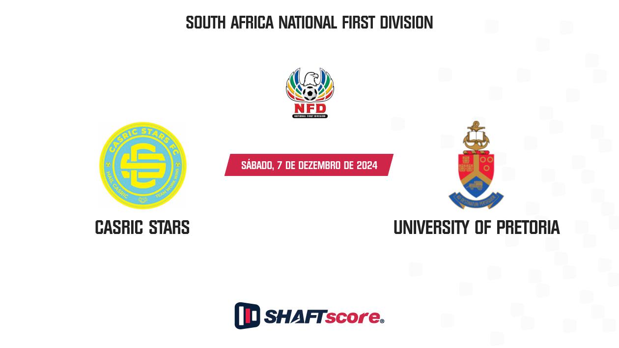 Palpite: Casric Stars vs University of Pretoria