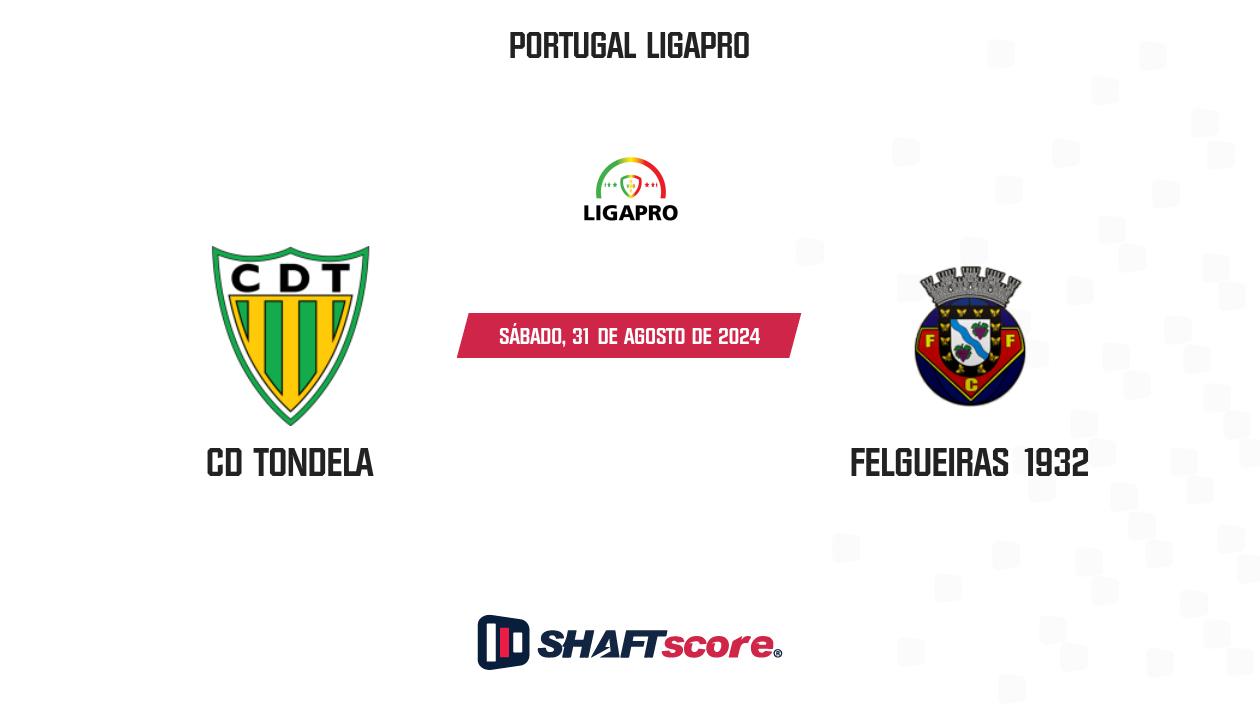 Palpite: CD Tondela vs Felgueiras 1932