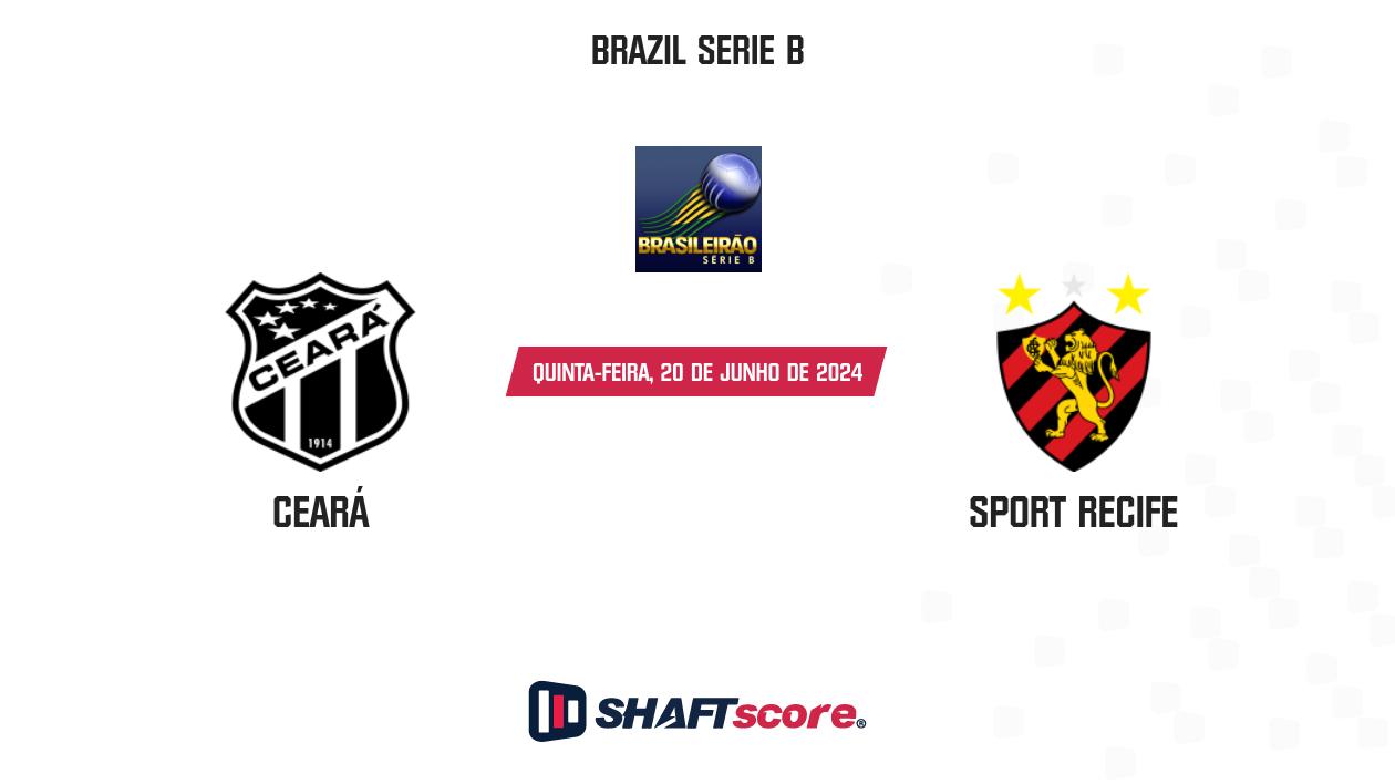 Palpite: Ceará vs Sport Recife