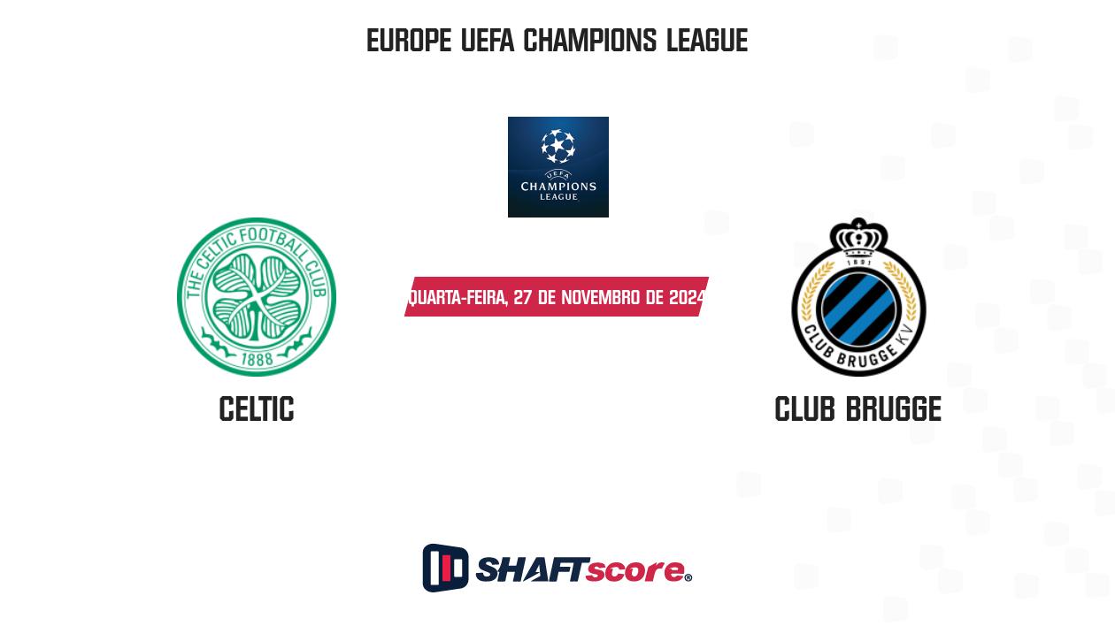 Palpite: Celtic vs Club Brugge