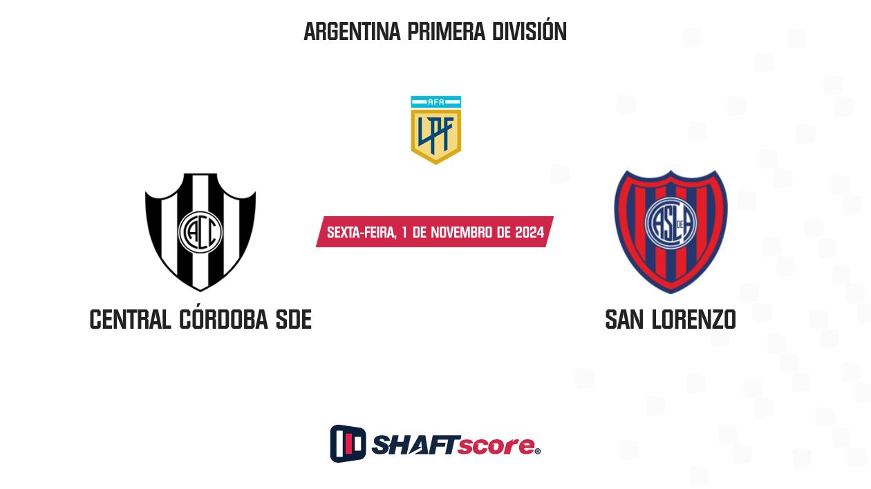 Palpite: Central Córdoba SdE vs San Lorenzo