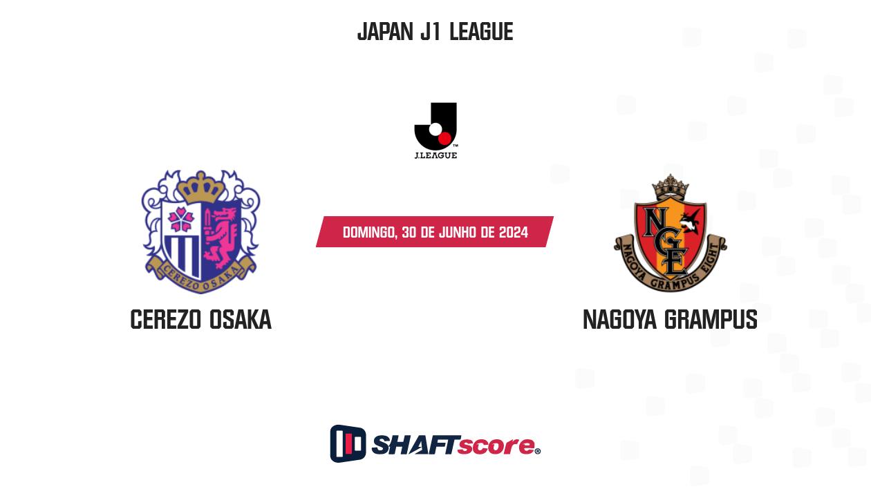 Palpite: Cerezo Osaka vs Nagoya Grampus