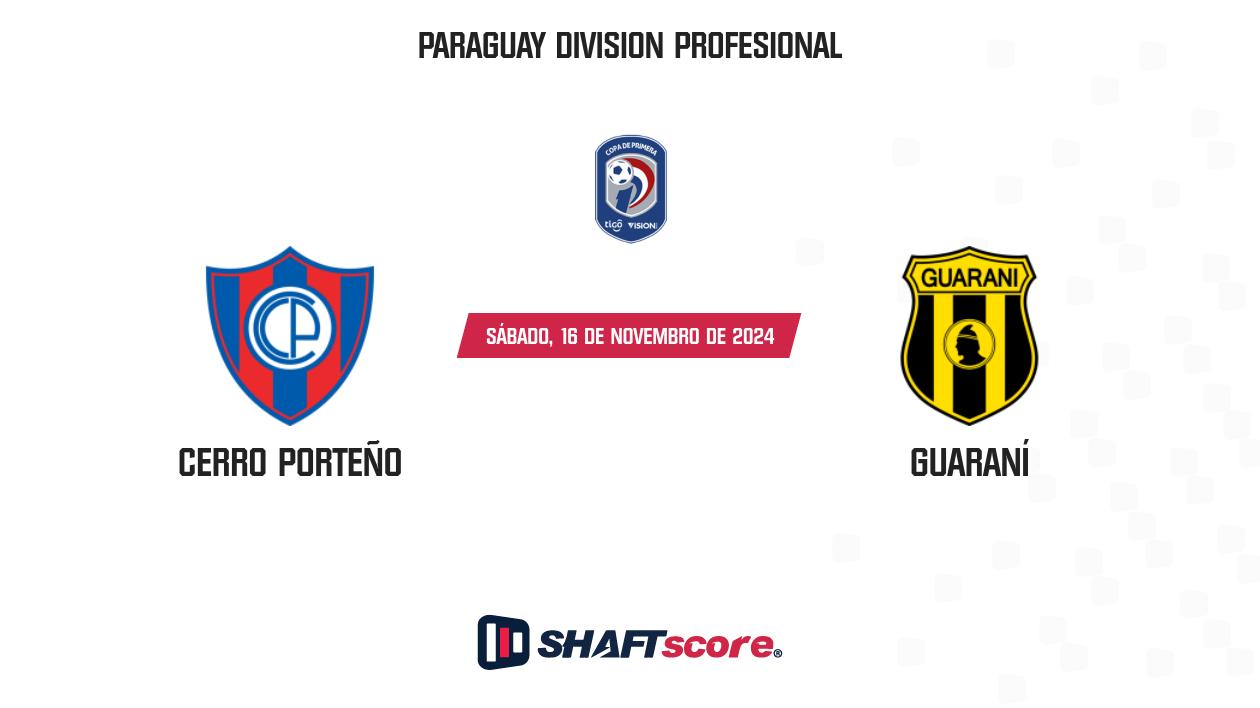 Palpite: Cerro Porteño vs Guaraní