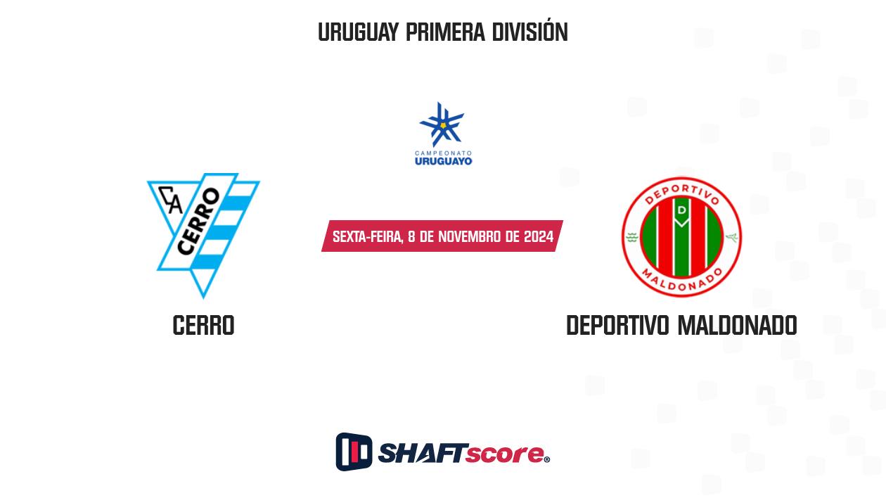 Palpite: Cerro vs Deportivo Maldonado