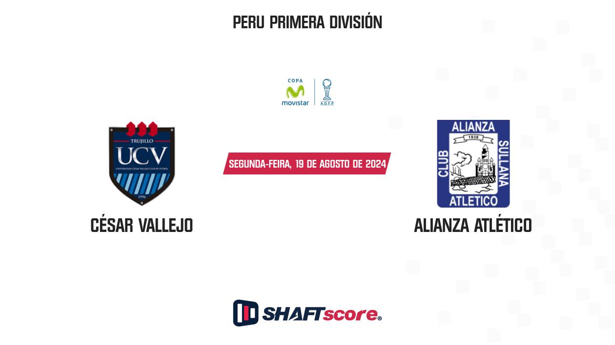 Palpite: César Vallejo vs Alianza Atlético