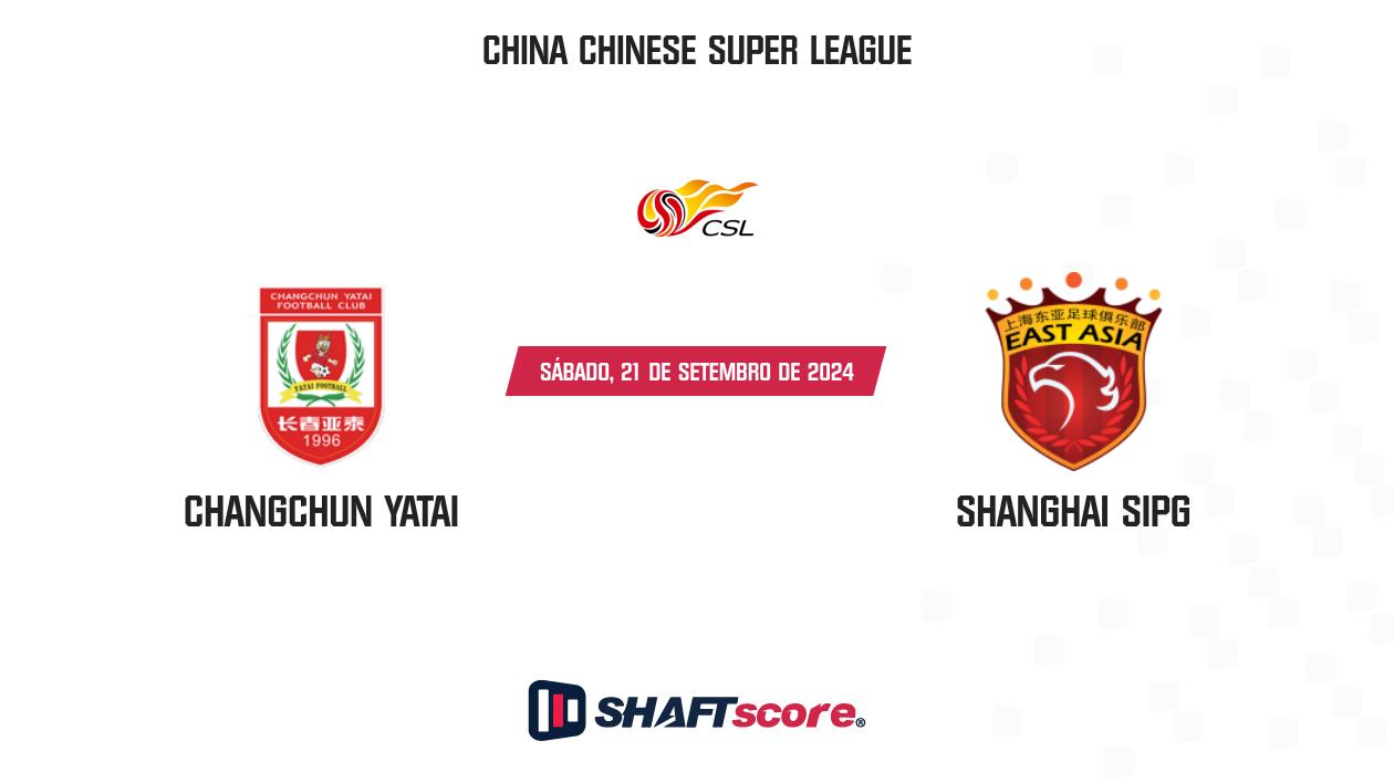 Palpite: Changchun Yatai vs Shanghai SIPG