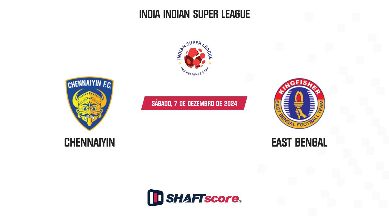 Palpite: Chennaiyin vs East Bengal