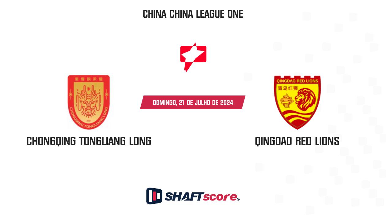 Palpite: Chongqing Tongliang Long vs Qingdao Red Lions