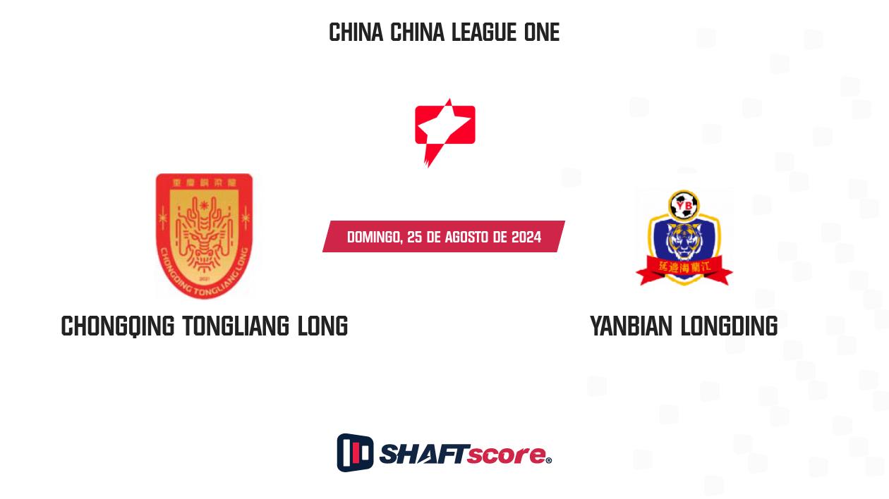 Palpite: Chongqing Tongliang Long vs Yanbian Longding