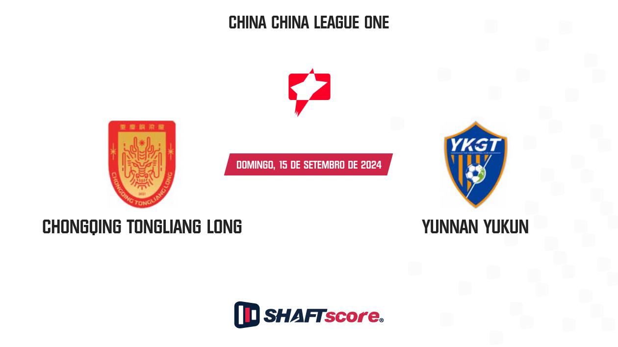 Palpite: Chongqing Tongliang Long vs Yunnan Yukun