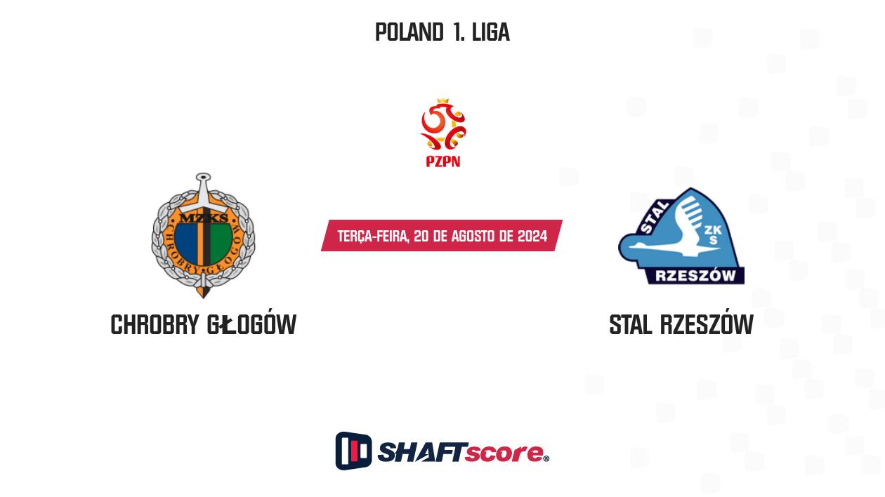 Palpite: Chrobry Głogów vs Stal Rzeszów