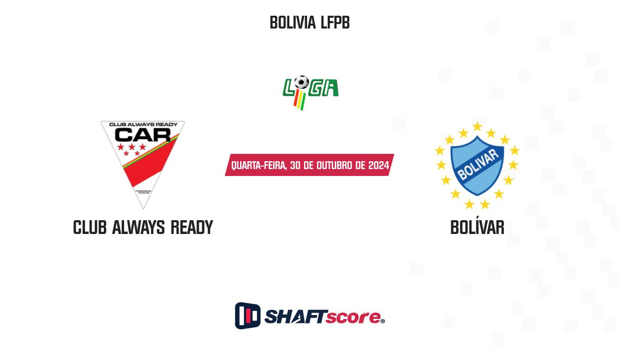 Palpite: Club Always Ready vs Bolívar