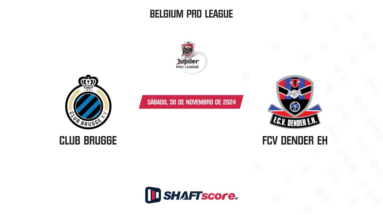 Palpite: Club Brugge vs FCV Dender EH