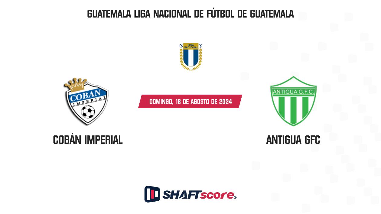 Palpite: Cobán Imperial vs Antigua GFC