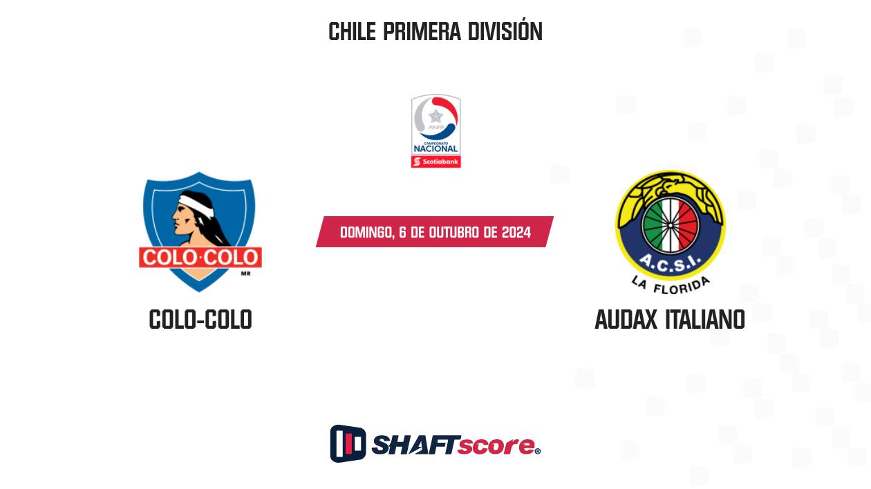 Palpite: Colo-Colo vs Audax Italiano