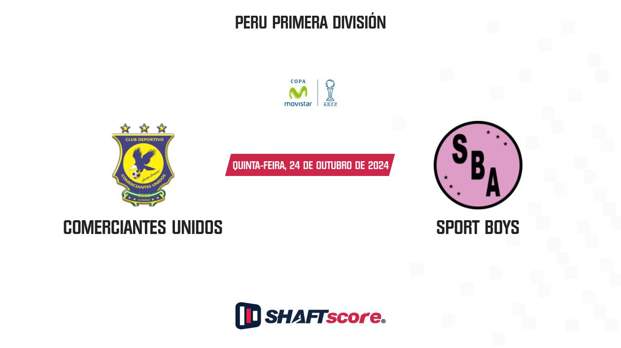 Palpite: Comerciantes Unidos vs Sport Boys