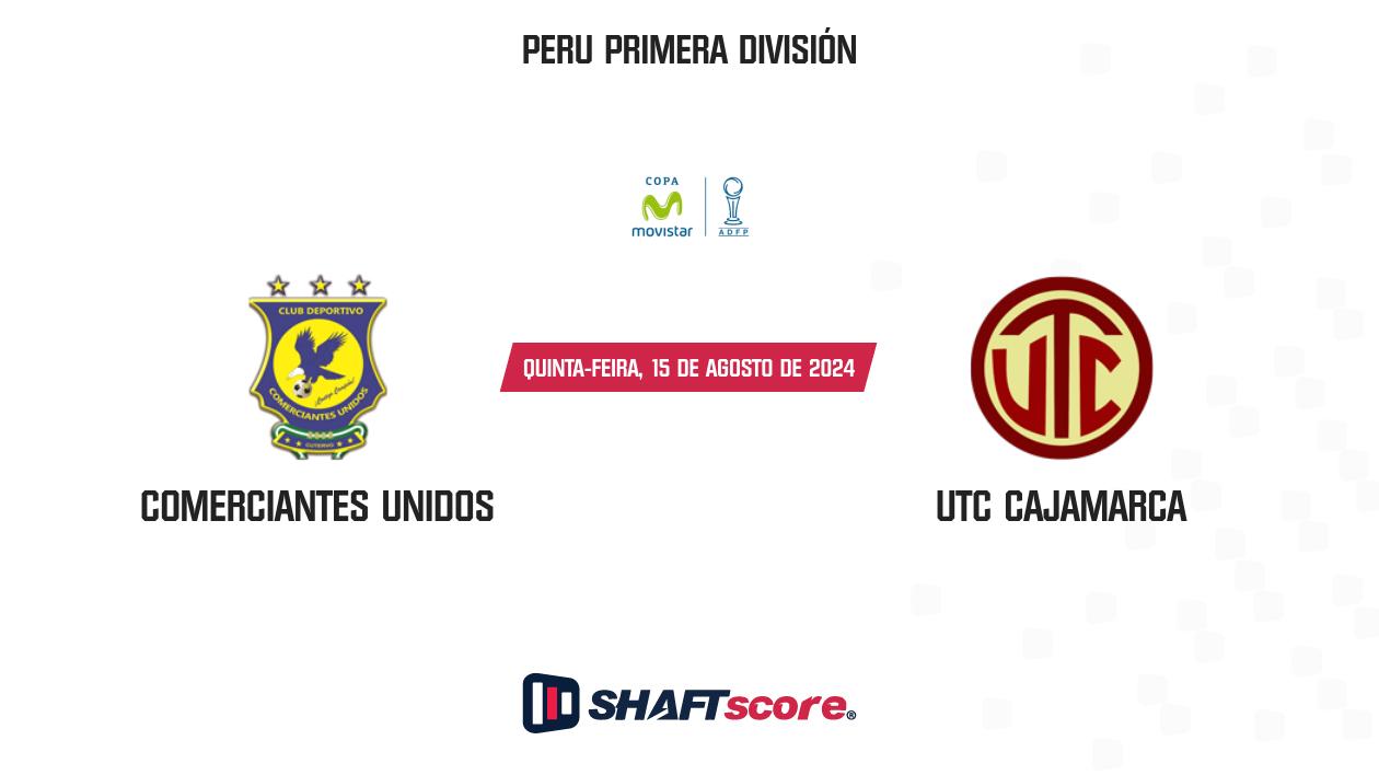 Palpite: Comerciantes Unidos vs UTC Cajamarca