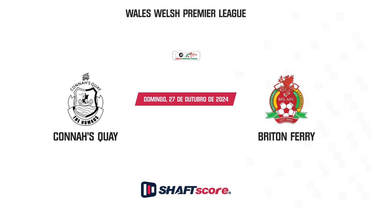 Palpite: Connah's Quay vs Briton Ferry