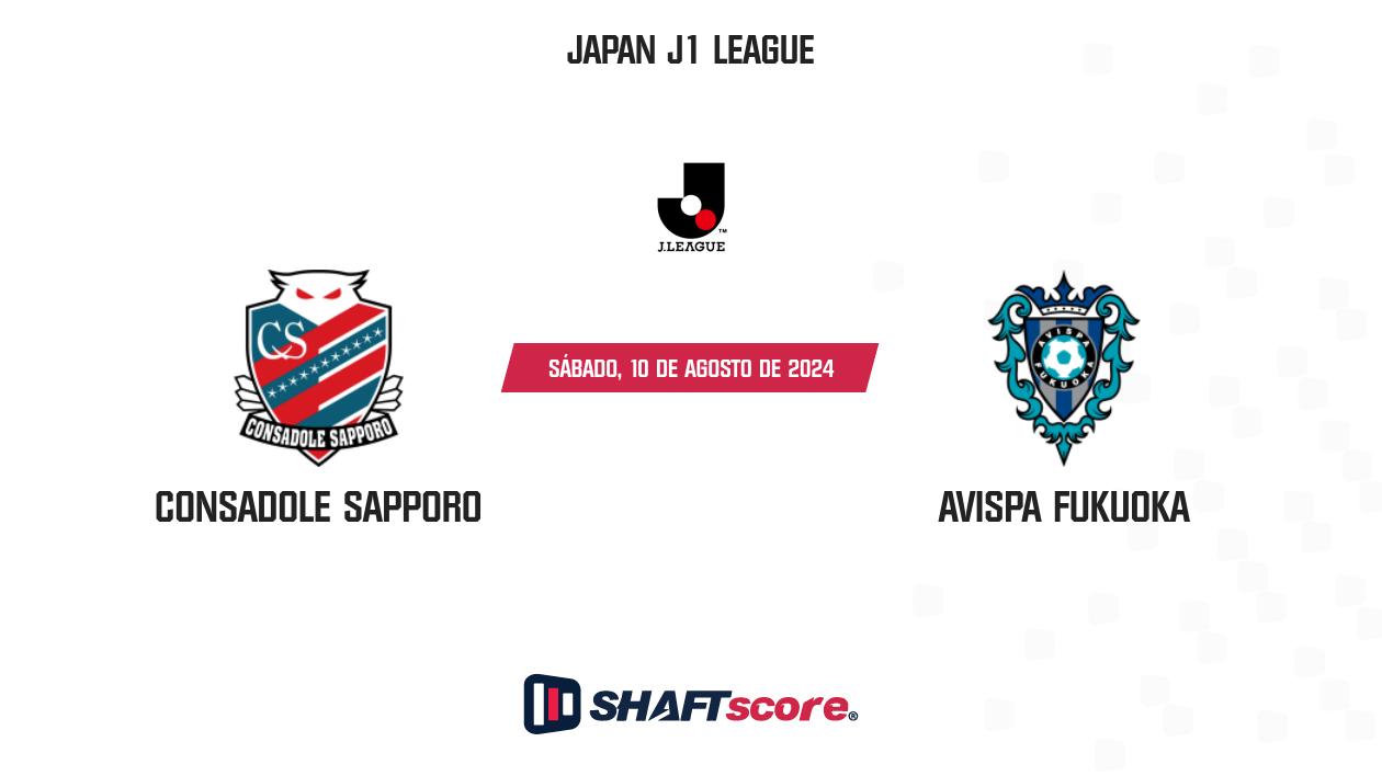 Palpite: Consadole Sapporo vs Avispa Fukuoka