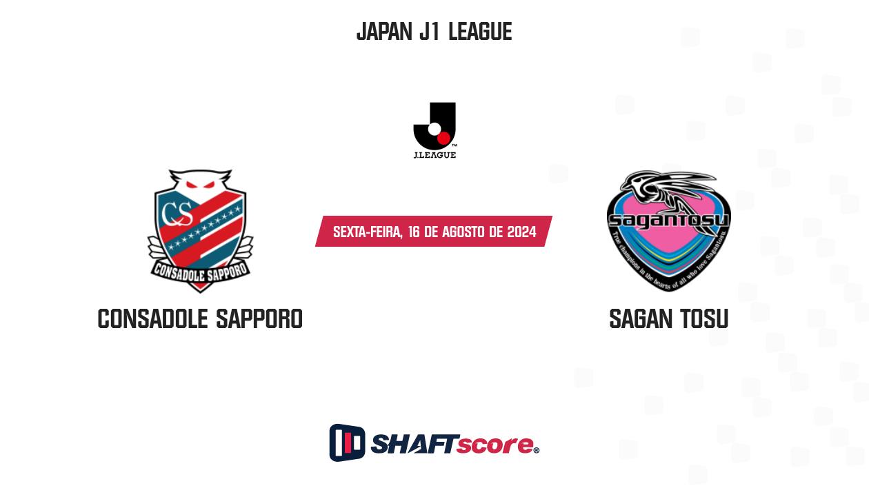 Palpite: Consadole Sapporo vs Sagan Tosu