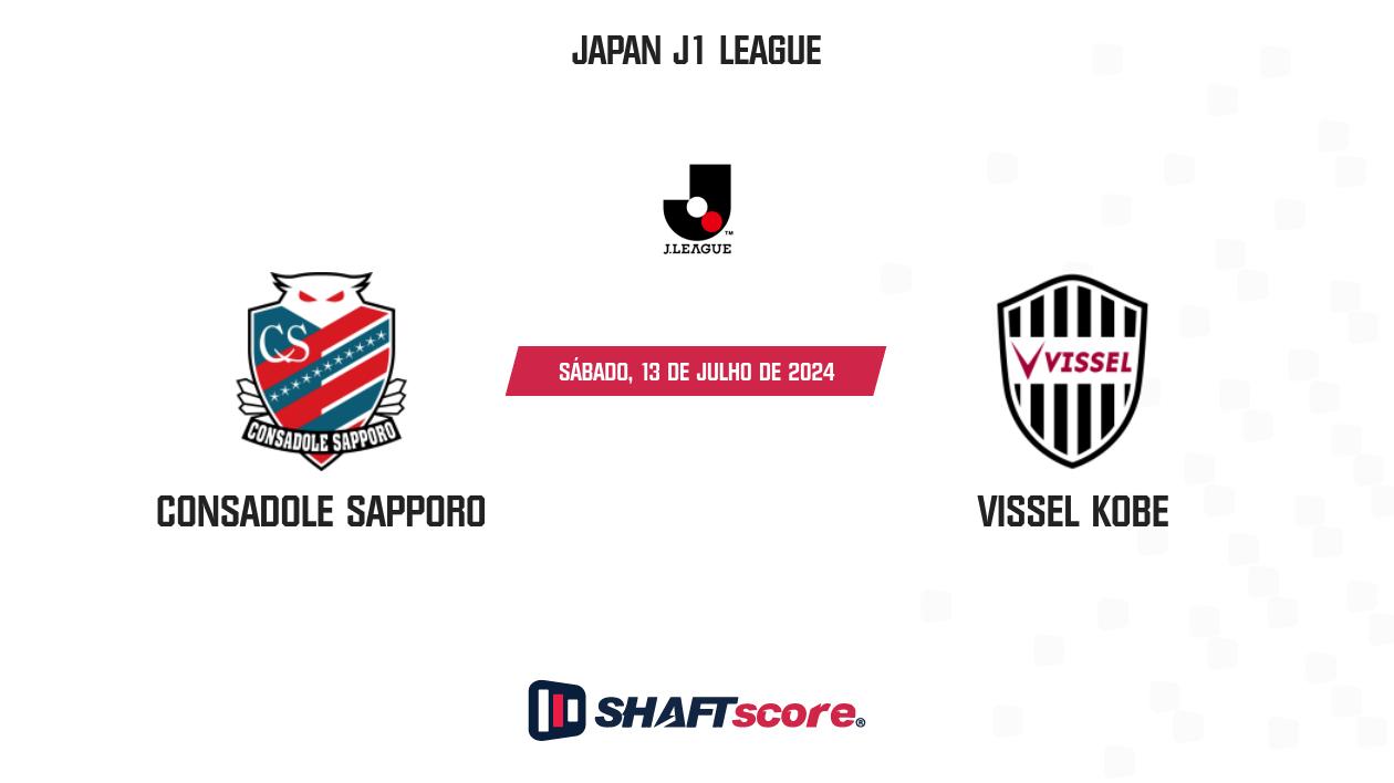 Palpite: Consadole Sapporo vs Vissel Kobe