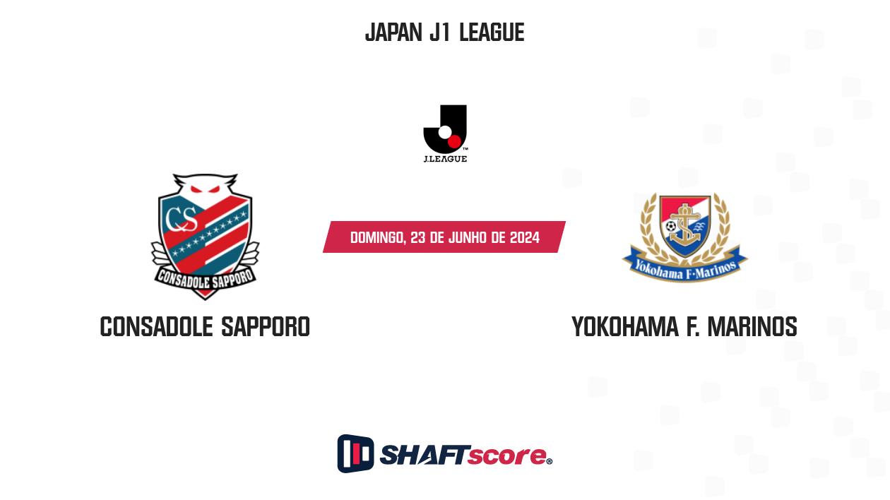 Palpite: Consadole Sapporo vs Yokohama F. Marinos