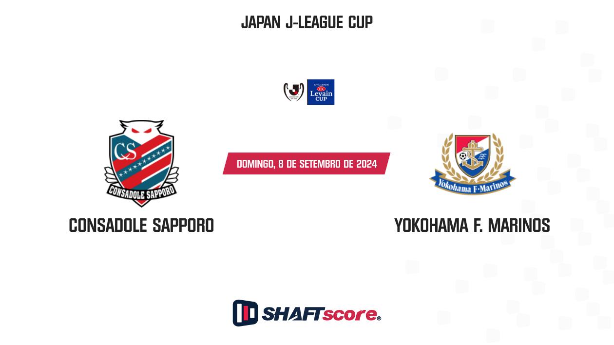 Palpite: Consadole Sapporo vs Yokohama F. Marinos