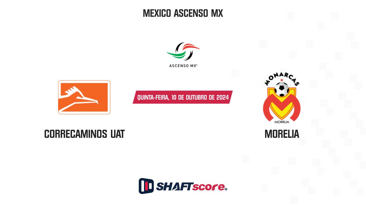 Palpite: Correcaminos UAT vs Morelia