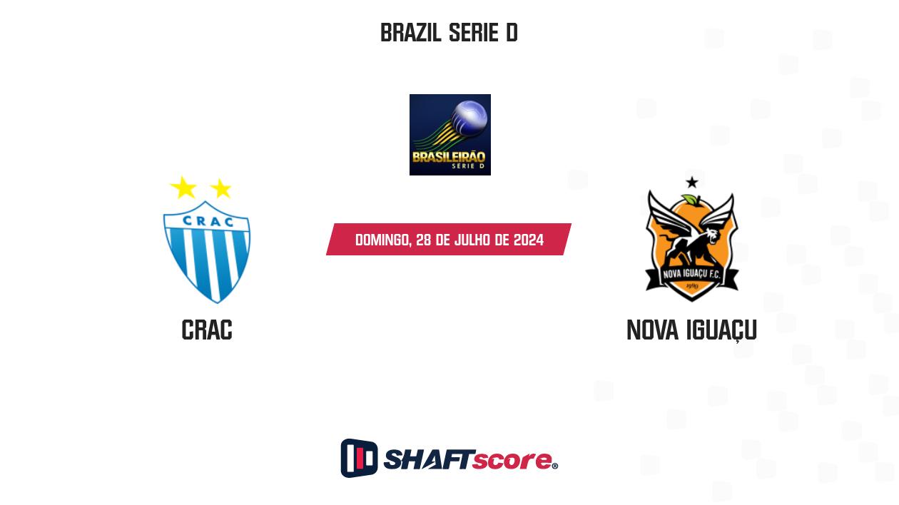 Palpite: CRAC vs Nova Iguaçu