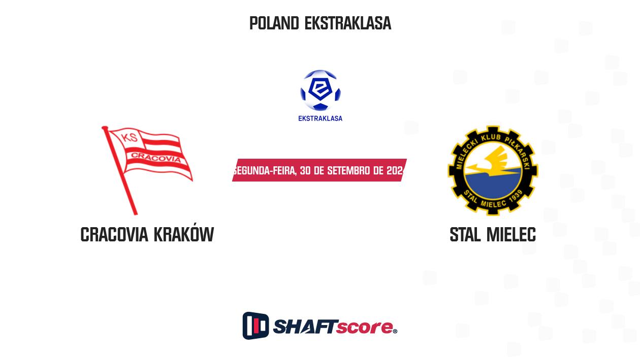 Palpite: Cracovia Kraków vs Stal Mielec