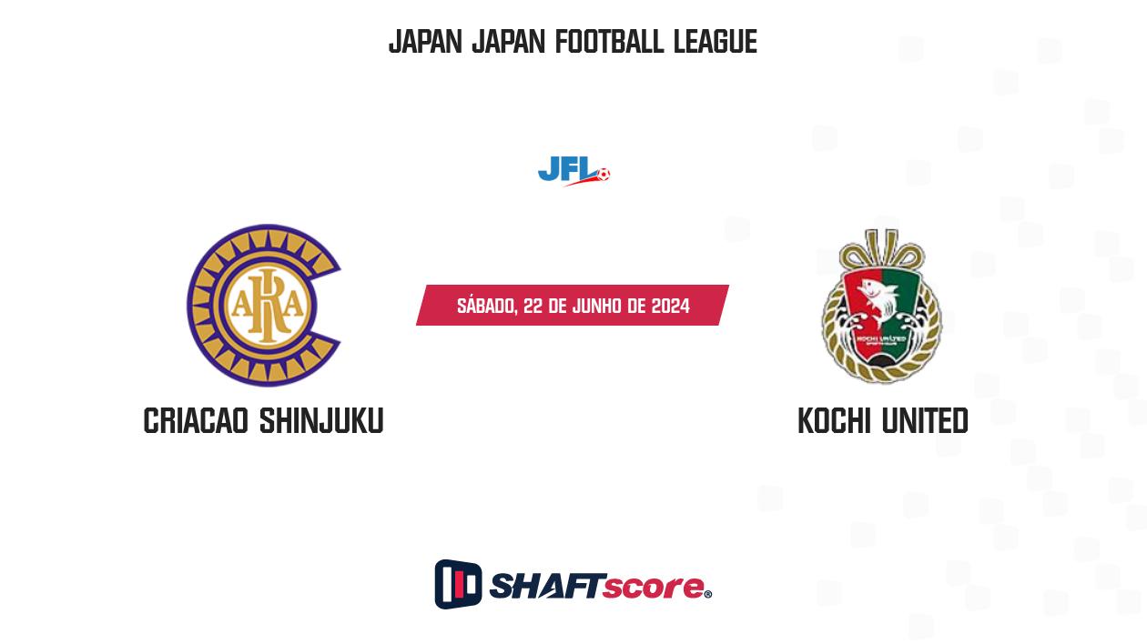 Palpite: Criacao Shinjuku vs Kochi United