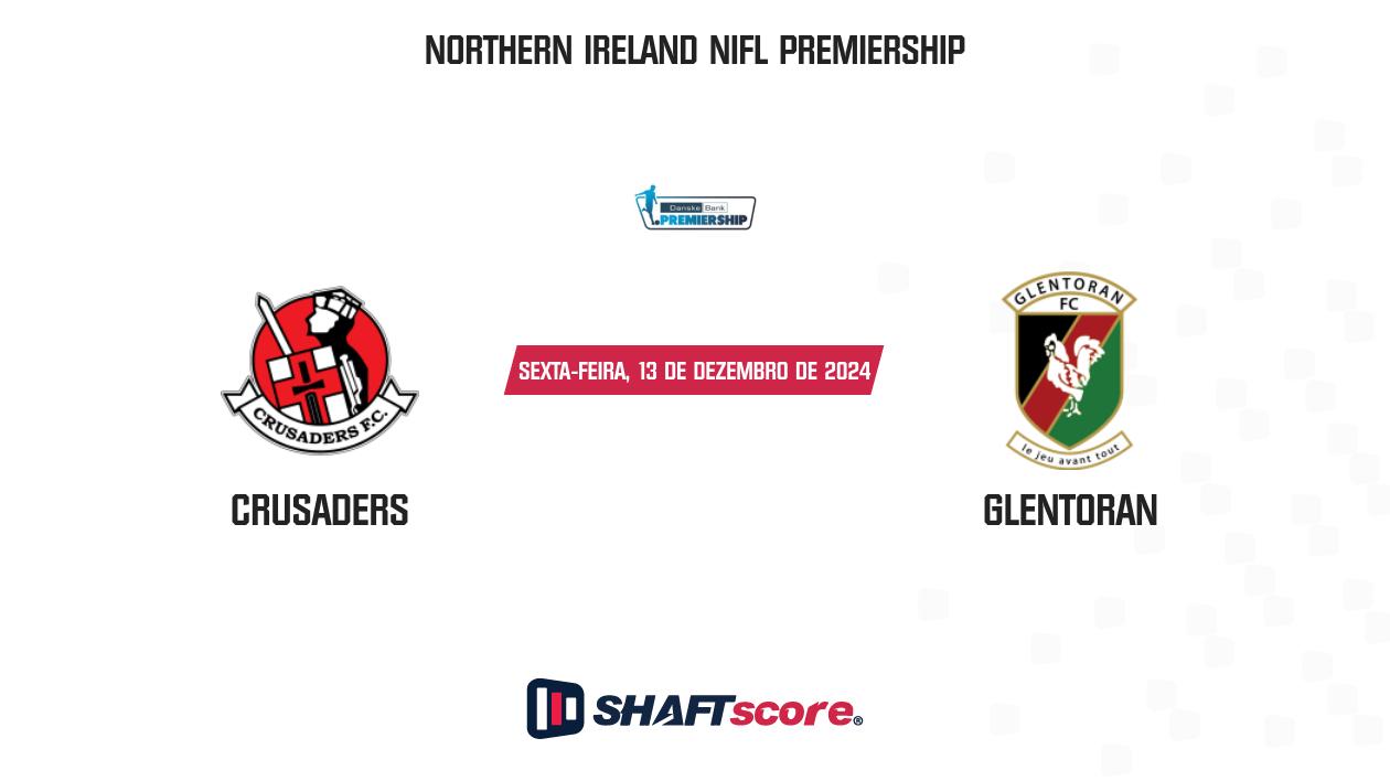 Palpite: Crusaders vs Glentoran