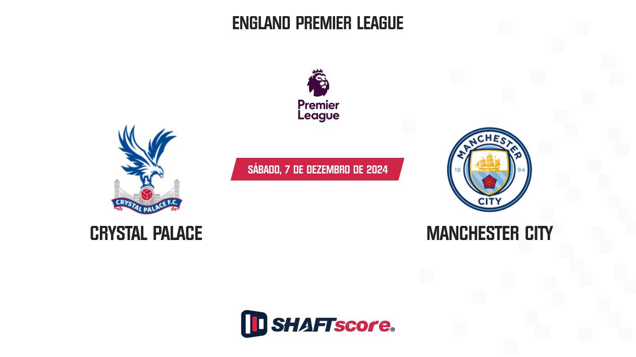 Palpite: Crystal Palace vs Manchester City