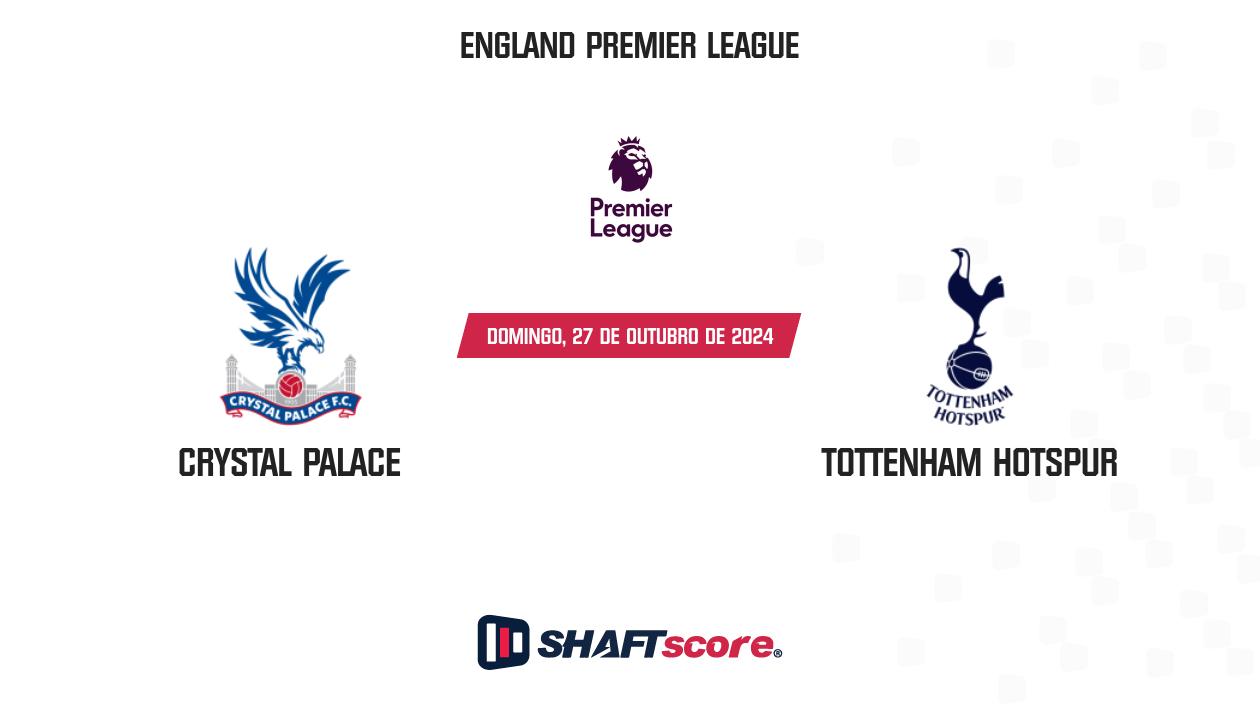 Palpite: Crystal Palace vs Tottenham Hotspur