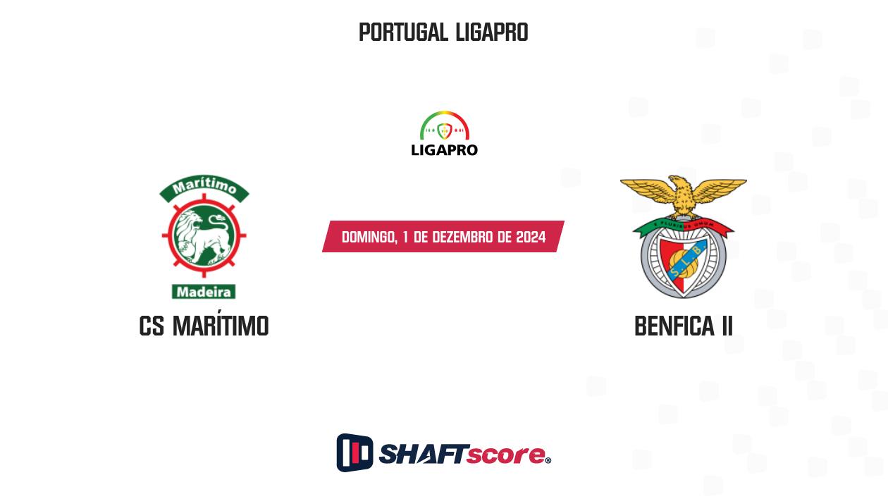 Palpite: CS Marítimo vs Benfica II