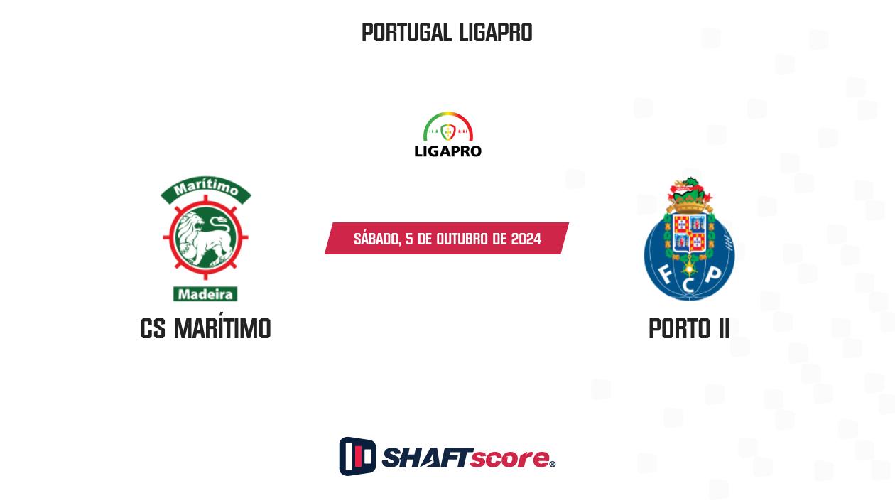 Palpite: CS Marítimo vs Porto II