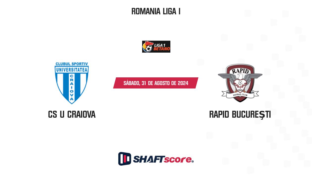 Palpite: CS U Craiova vs Rapid Bucureşti