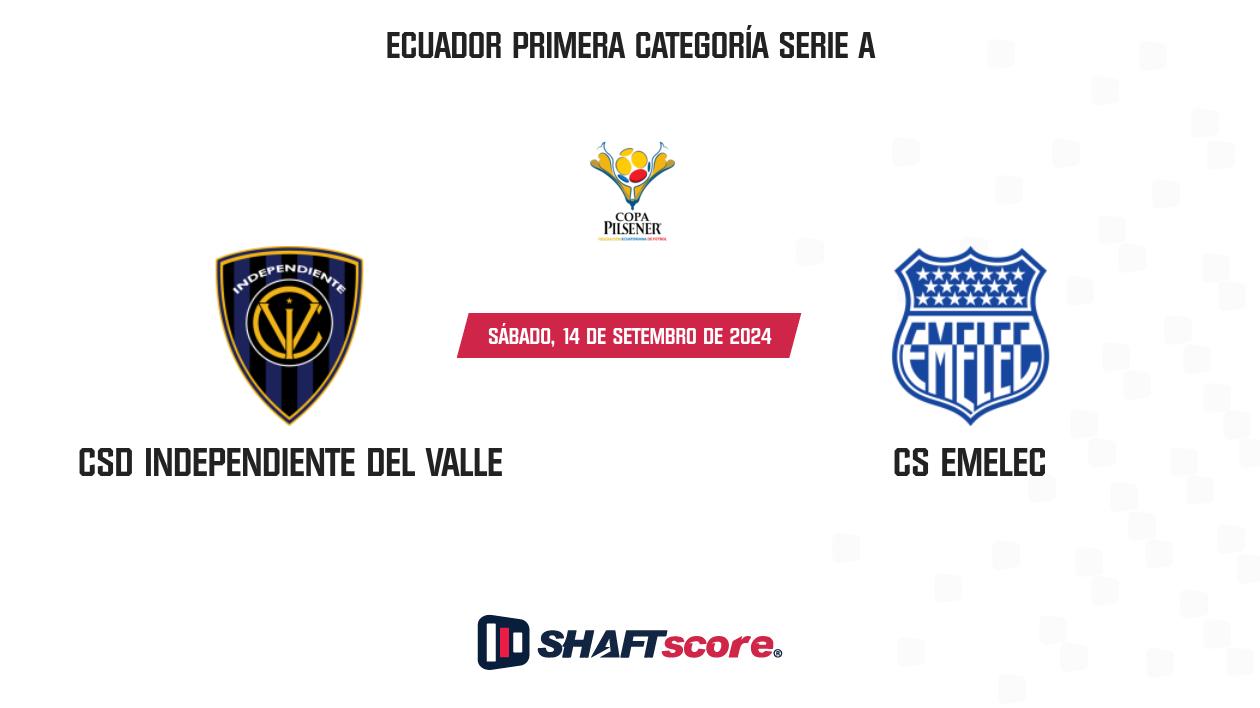 Palpite: CSD Independiente del Valle vs CS Emelec